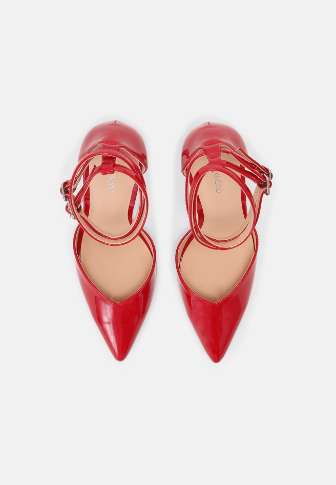 Gabor Red Classic Heels