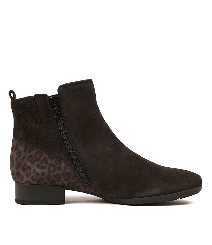 Gabor Reggae Dark Grey Leather Multi