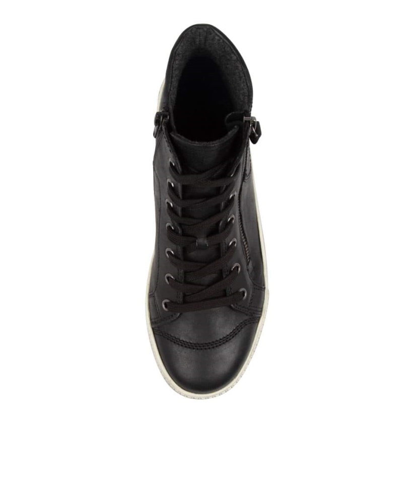 Gabor Riley Schwarz Leather