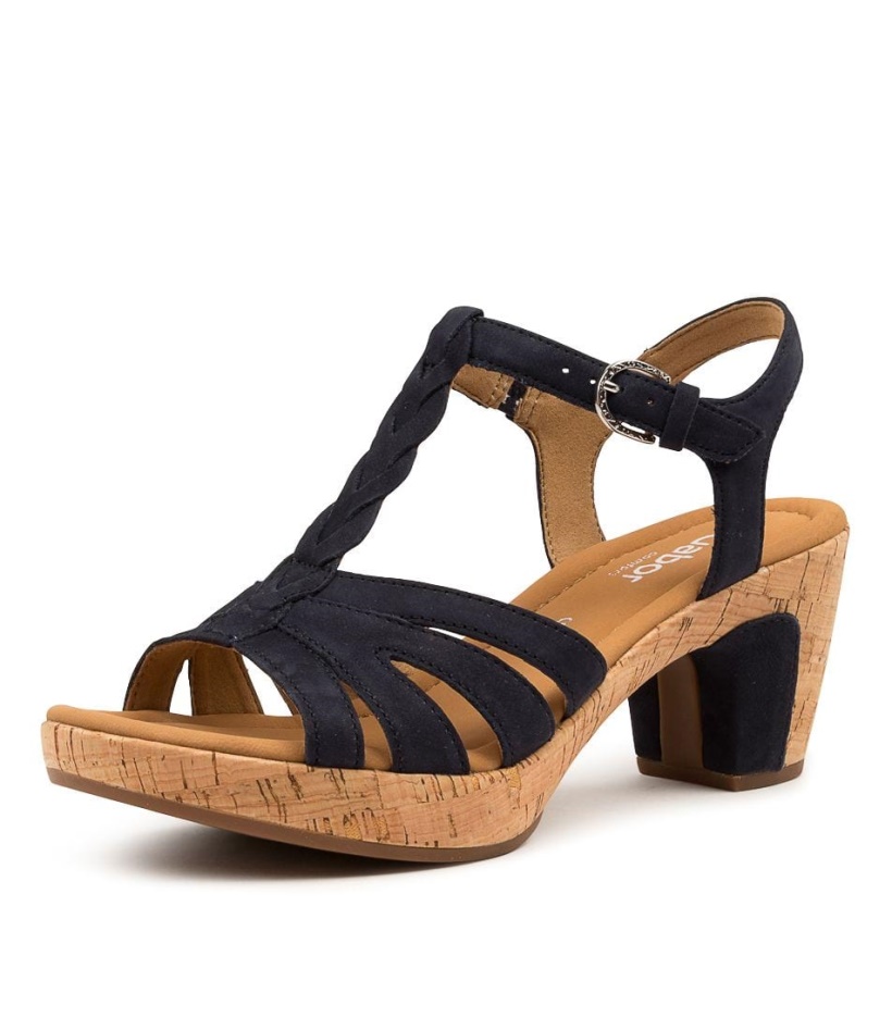 Gabor Rylie Blue Nubuck