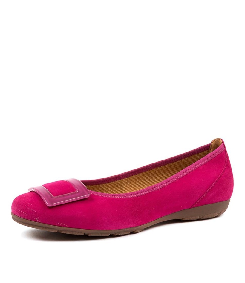 Gabor Sarah Fuchsia Suede