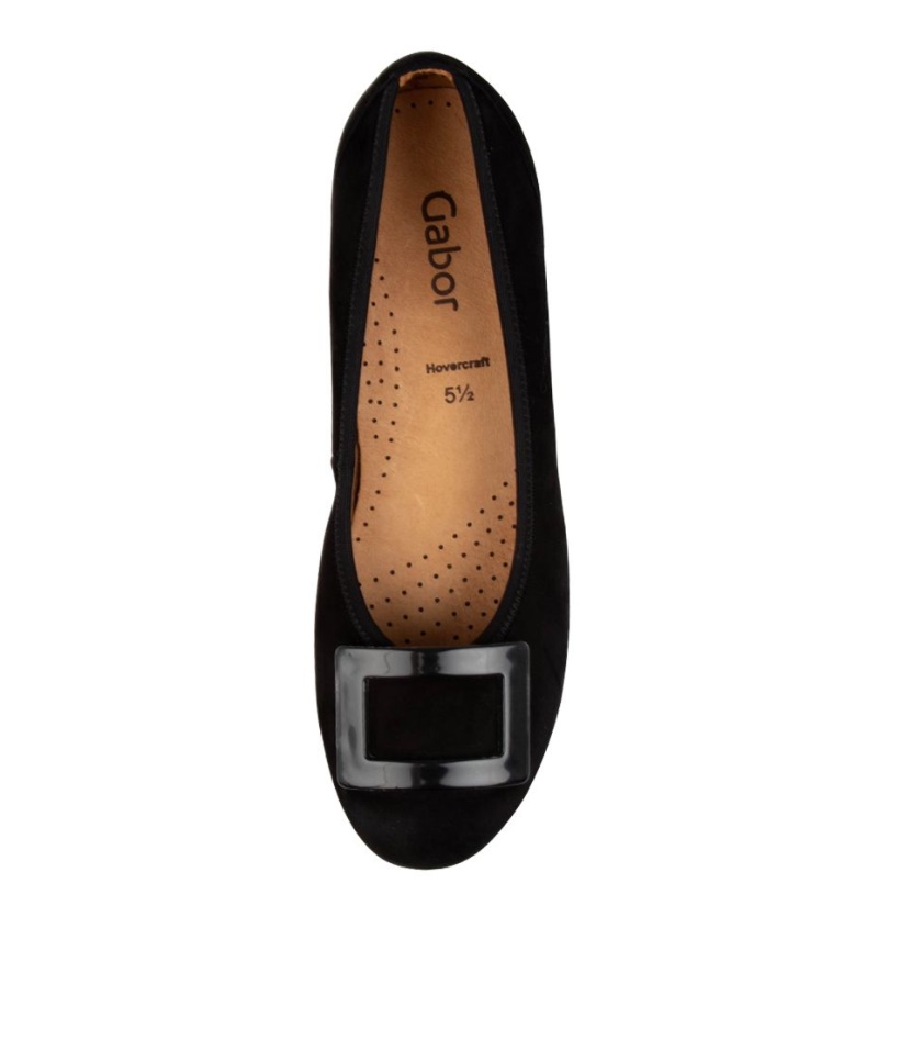 Gabor Sarah Schwarz Suede