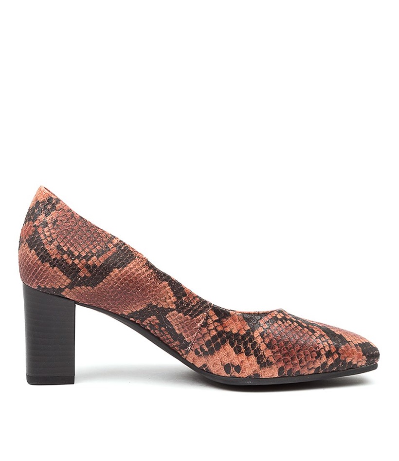 Gabor Scarlett Pink Multi Snake