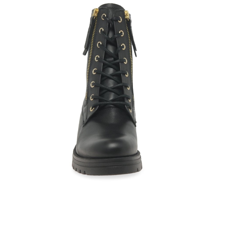 Gabor Serve Ladies Biker Boots Black