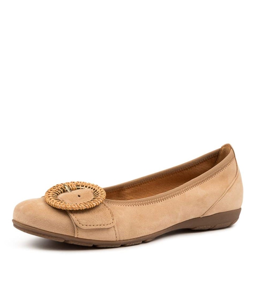 Gabor Shez Caramel Suede
