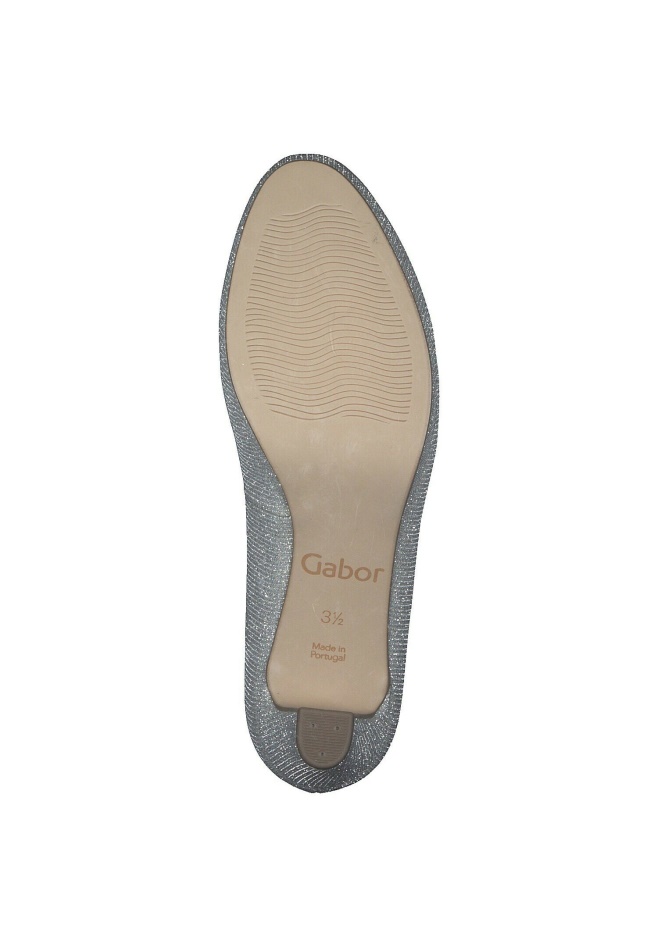 Gabor Silver Classic Heels Women