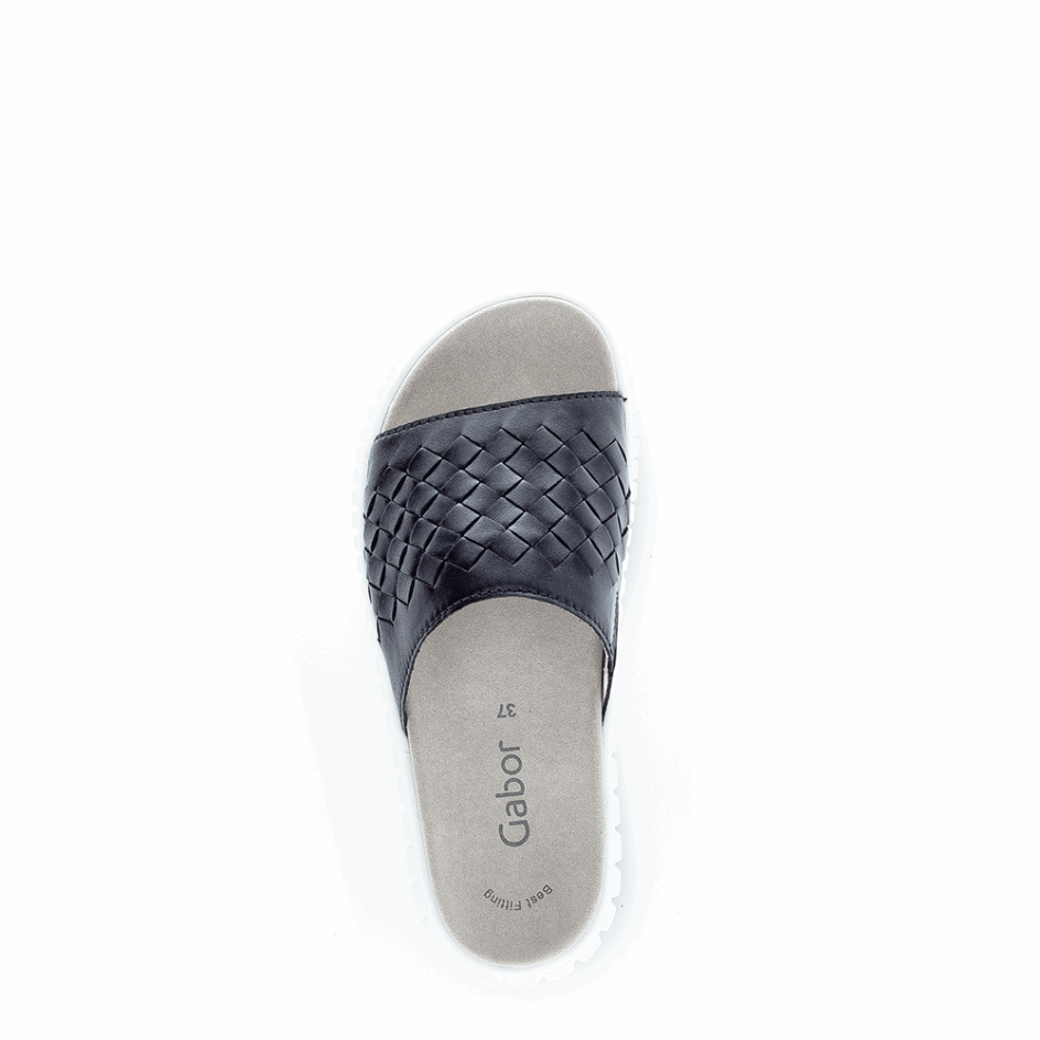 Gabor Slipon Sandal Linnen