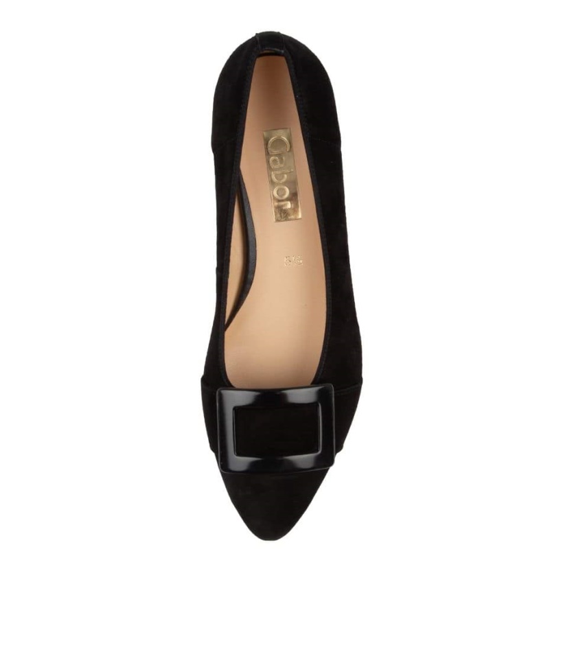 Gabor Telly Schwarz Suede