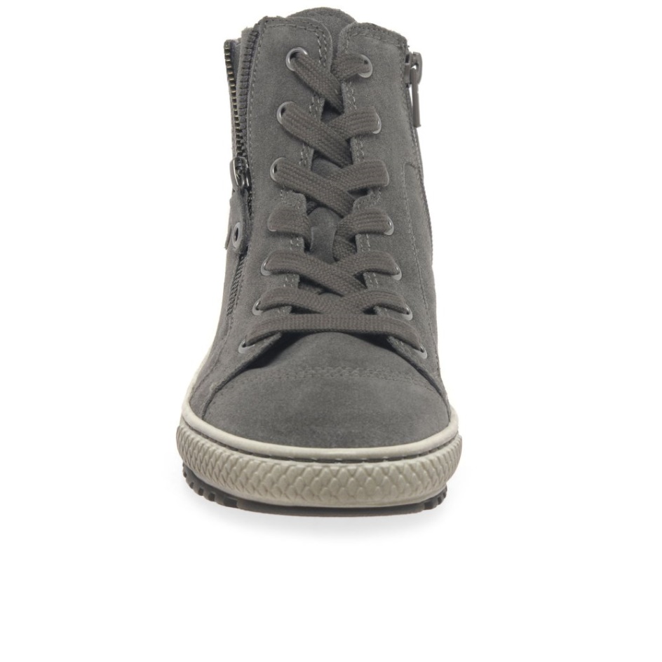 Gabor Wallaby Suede Bulner Womens Casual Ankle Boots