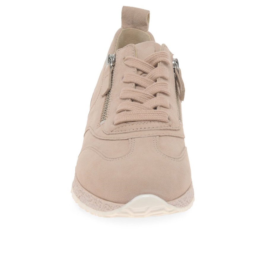 Gabor Wednesday Ladies Trainers Rouge Suede