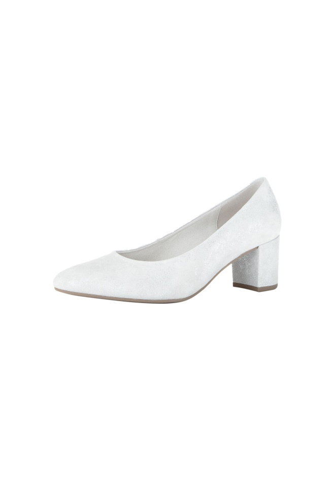 Gabor White Classic Heels