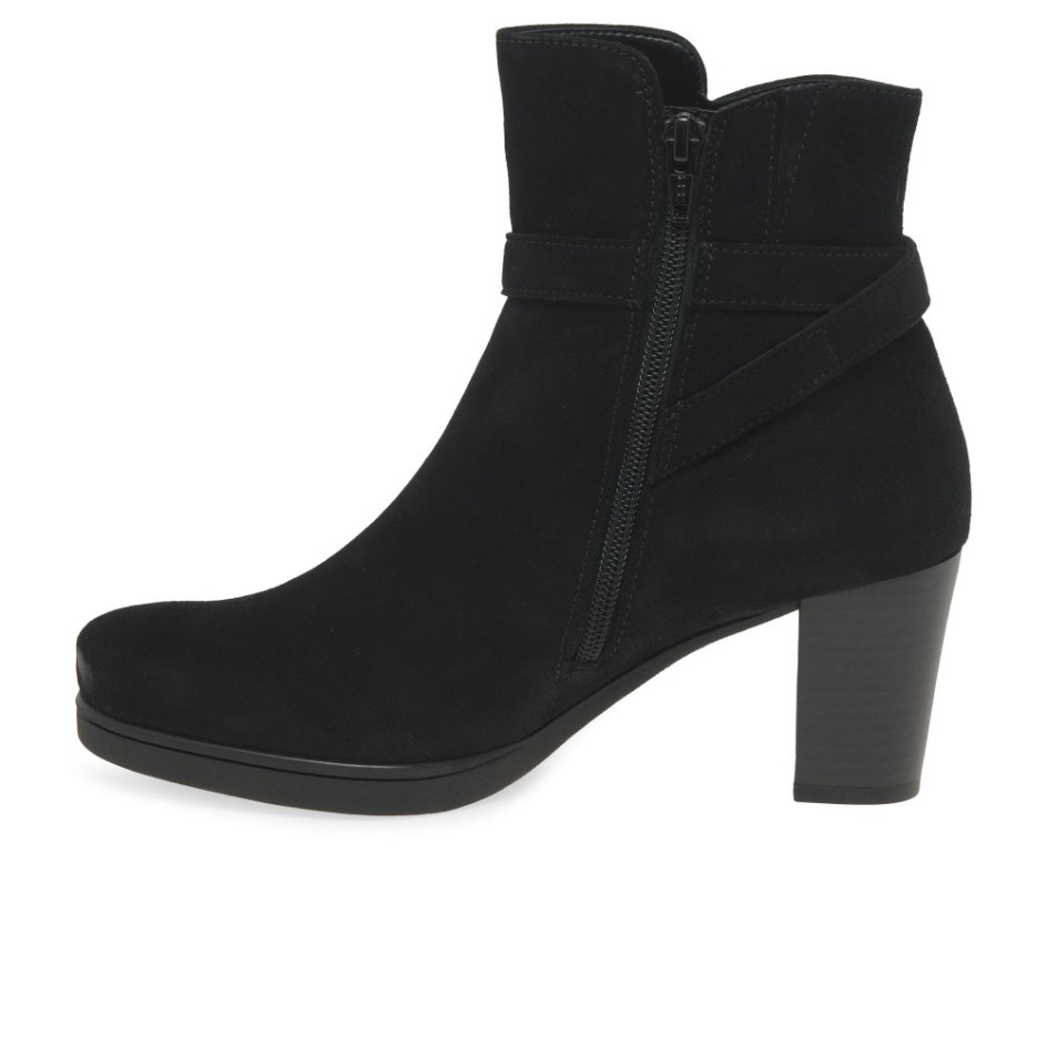 Gabyaa D92083 Gabor Black Suede