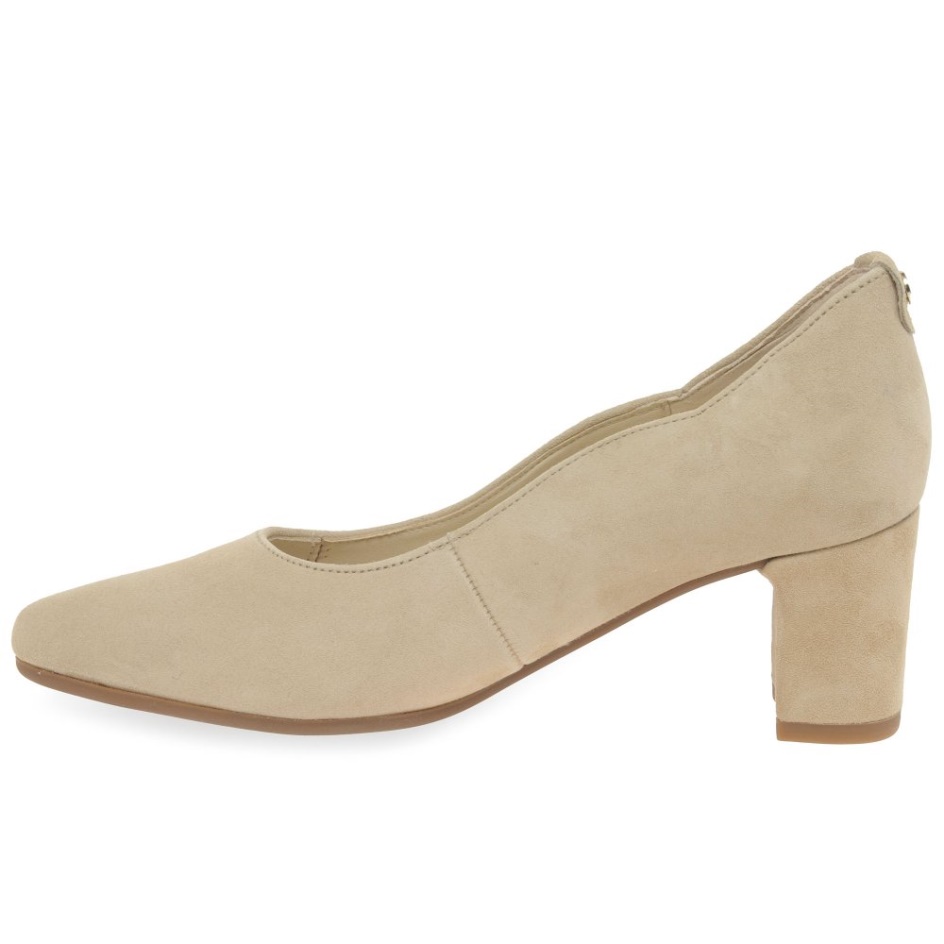 Gobi Suede Gabor Tanfield Ladies Court Shoes