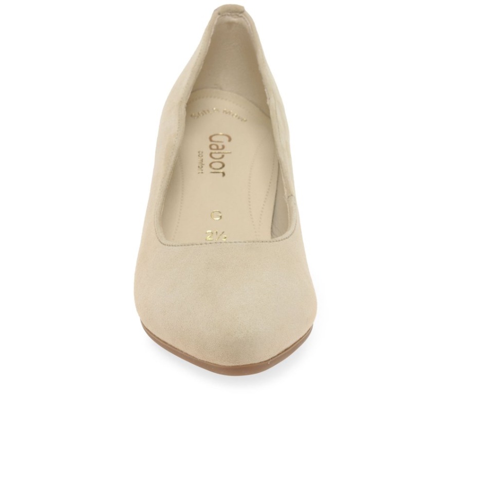 Gobi Suede Gabor Tanfield Ladies Court Shoes