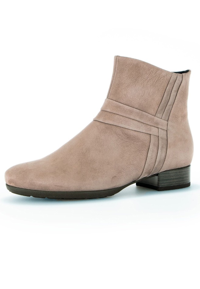 Grey Gabor Cowboy/Biker Ankle Boot