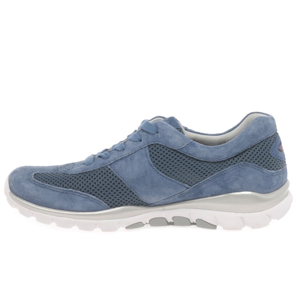 Helen Womens Sports Trainers Nautic Suede/Mesh Gabor