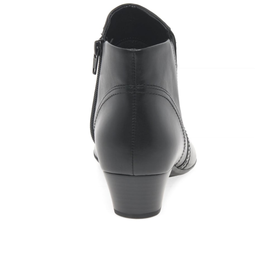 Heritage Womens Ankle Boots Black Gabor