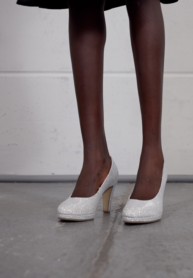 High Heels Silver Gabor