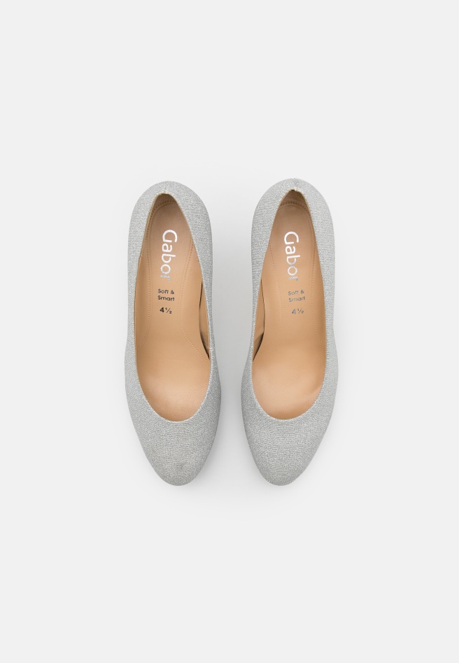 High Heels Silver Gabor