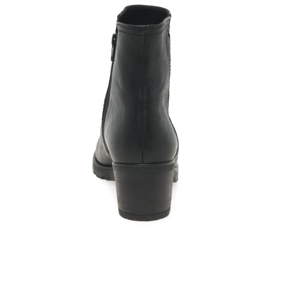 Invitation Ladies Ankle Boots Black Gabor