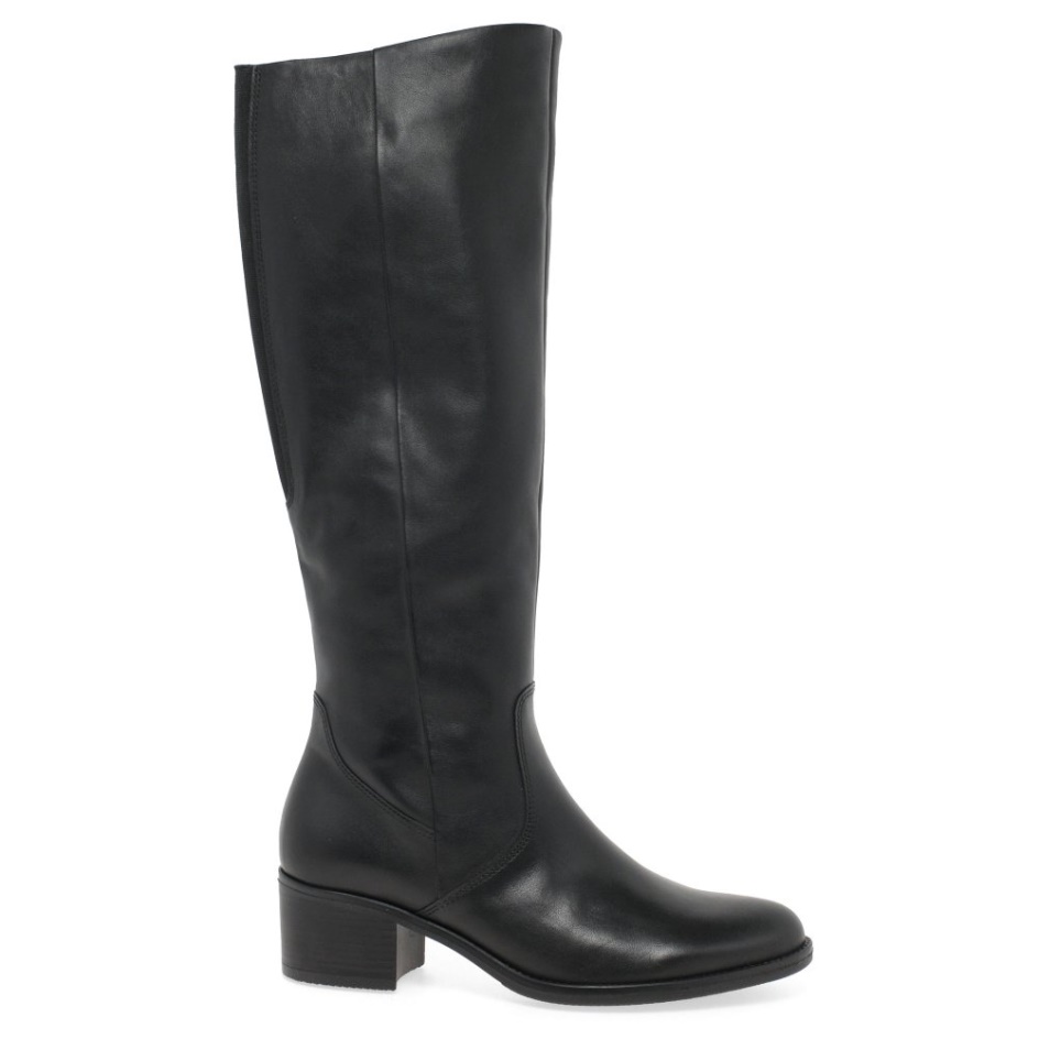 Isla M Womens Long Boots Gabor Black
