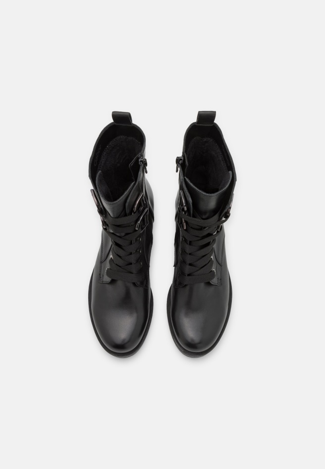 Lace-Up Ankle Boots Black Gabor