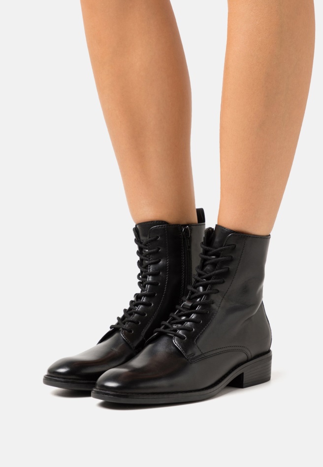 Lace-Up Ankle Boots Black Gabor Women
