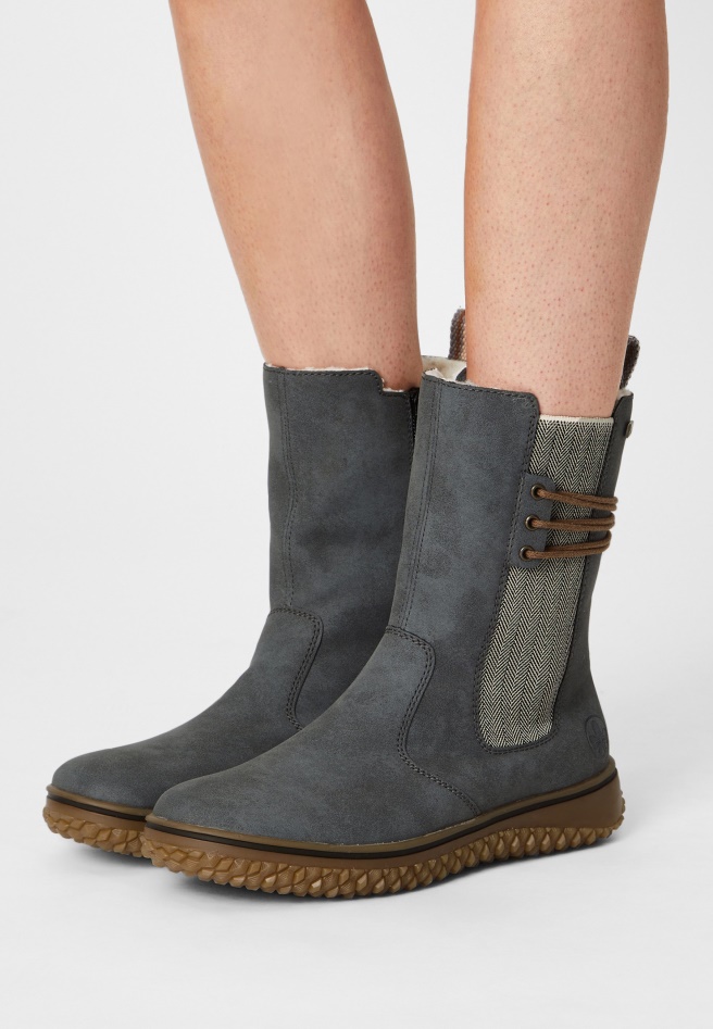 Lace-Up Ankle Boots Gabor Dark Rose