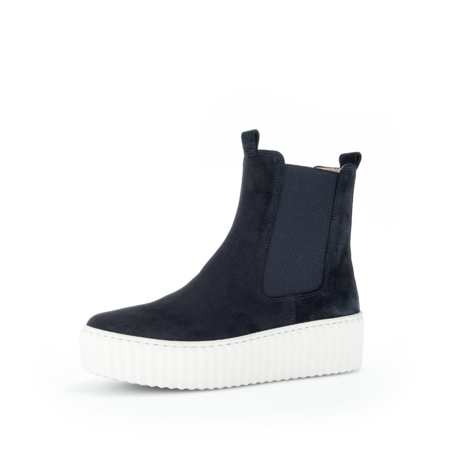 Lace-Up Ankle Boots Gabor Green Army