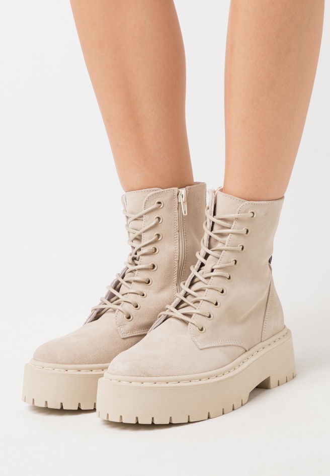 Lace-Up Ankle Boots Gabor Salbei/Dust