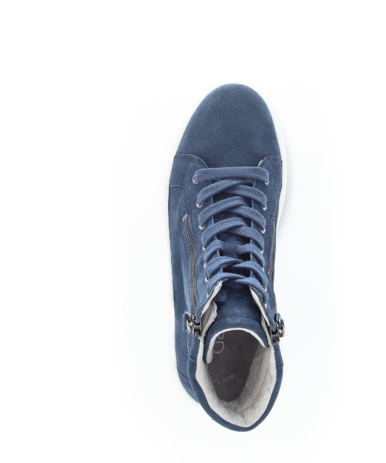 Lace-Up Ankle Boots Indigo Gabor