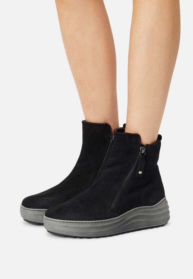 Lace-Up Ankle Boots Indigo Gabor