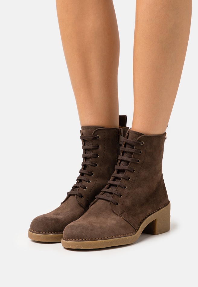 Lace-Up Ankle Boots Whisky Gabor