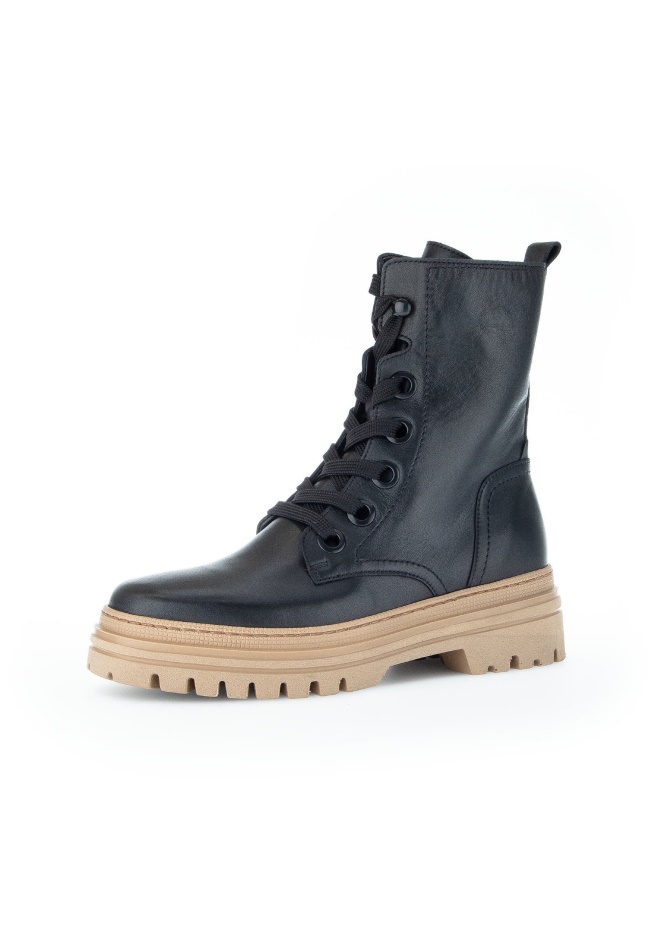 Lace-Up Boots Gabor Black