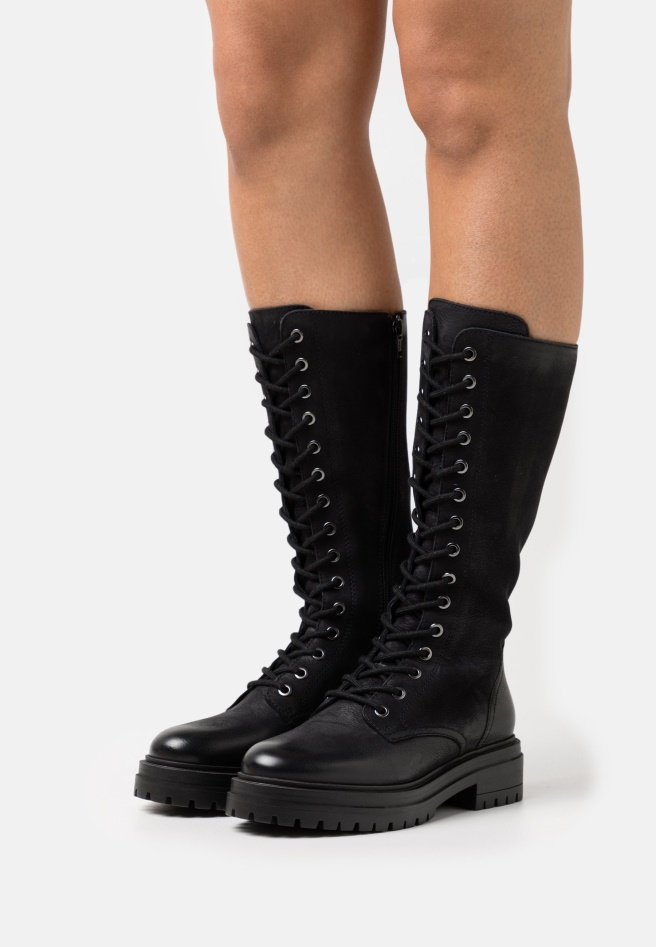 Lace-Up Boots Gabor Black