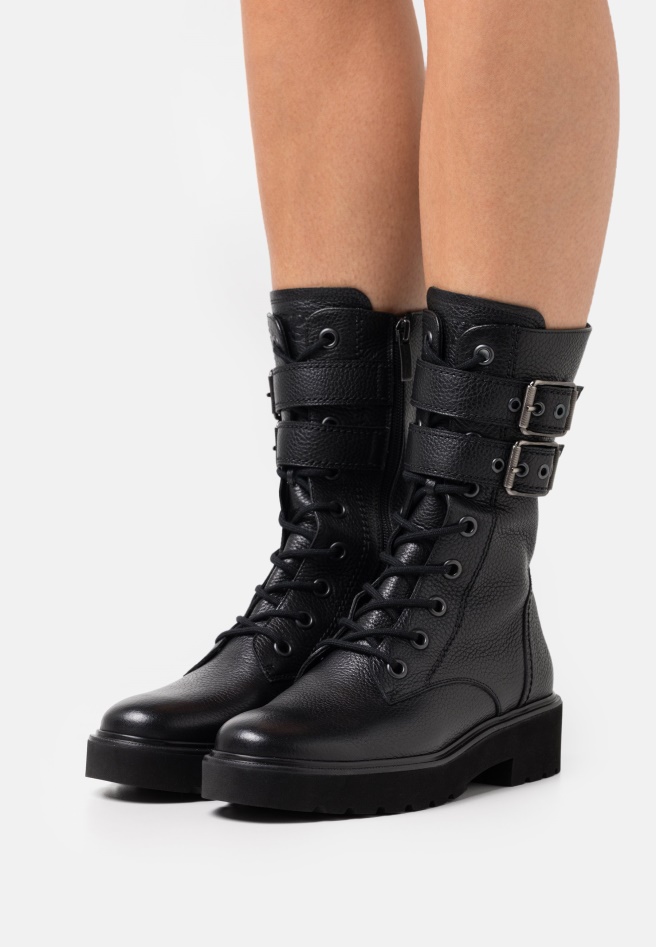 Lace-Up Boots Gabor Black
