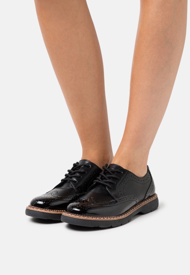 Lace-Ups Black Gabor