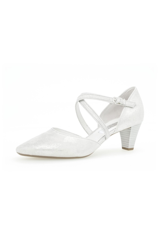 Leather - Classic Heels Gabor White