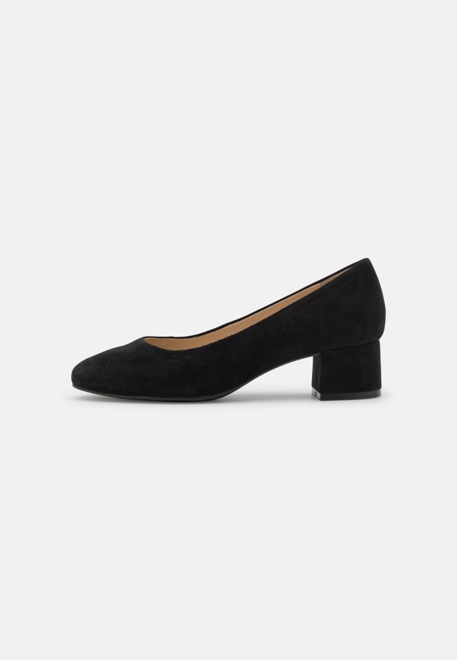 Leather Comfort - Classic Heels Black Gabor
