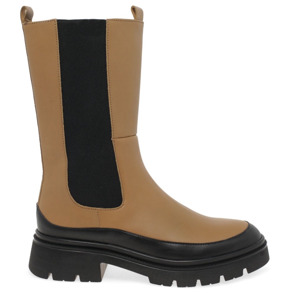 Lexington Ladies Chelsea Boots Chino Black Lea Gabor