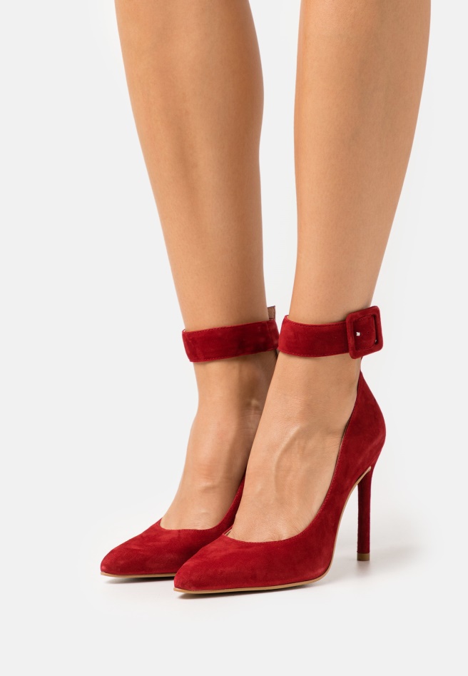 Lidia - Platform Heels Red Gabor