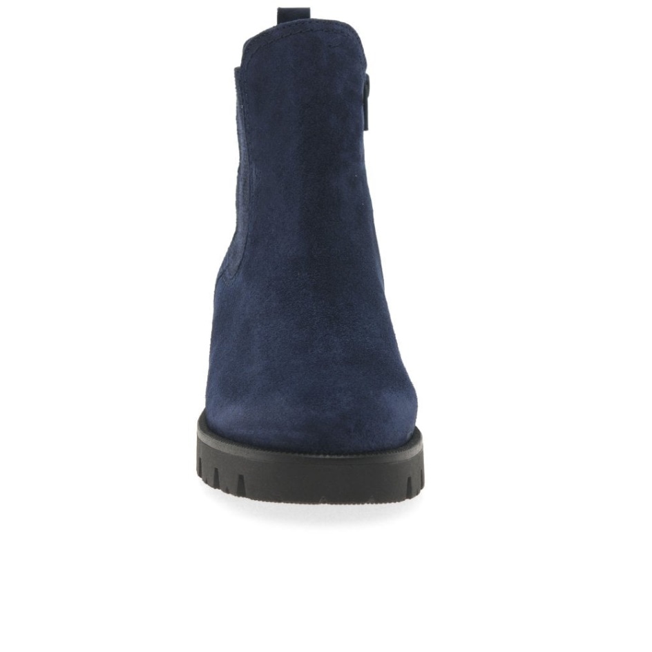 Marine Suede Newport Womens Chelsea Boots Gabor