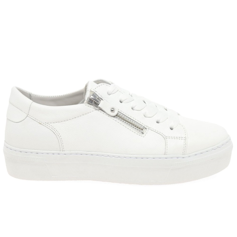 Michaela Ladies Trainers White Gabor