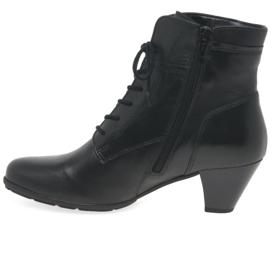 National Womens Ankle Boots Black Gabor