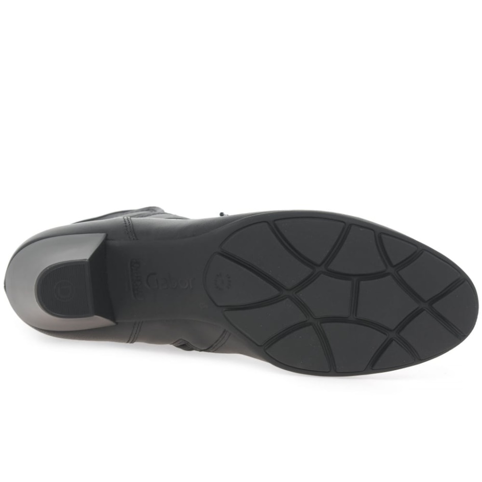 National Womens Ankle Boots Black Gabor