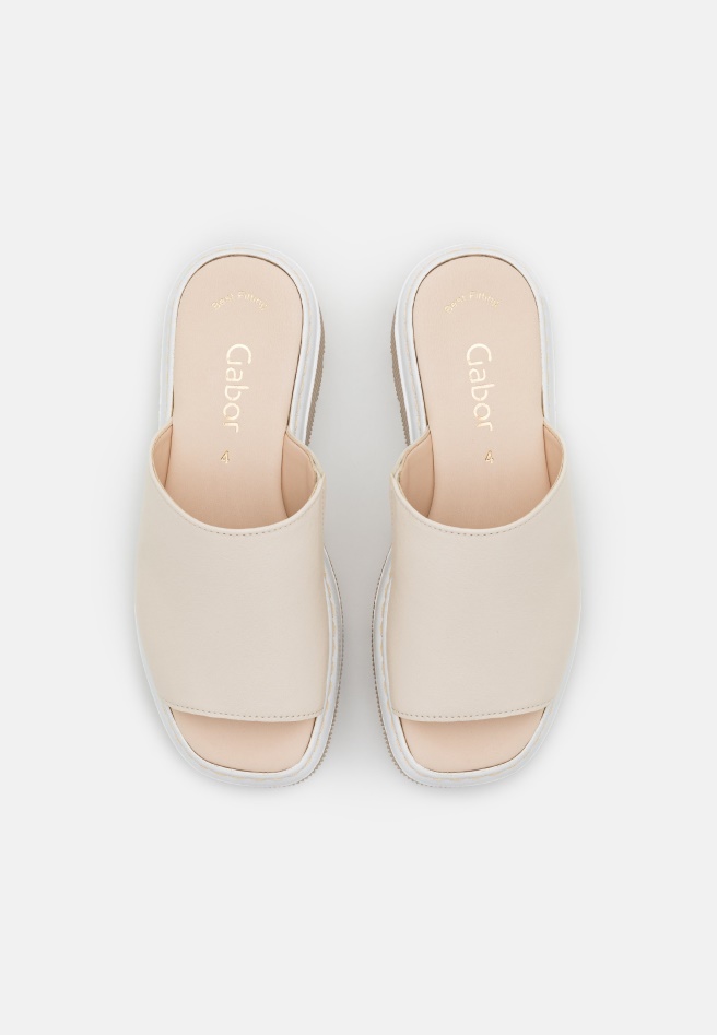 Panna Gabor Heeled Mules