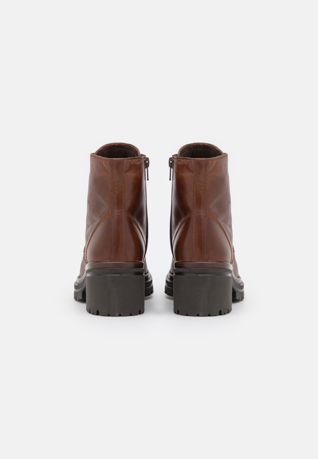 Peanut Lace-Up Ankle Boots Gabor