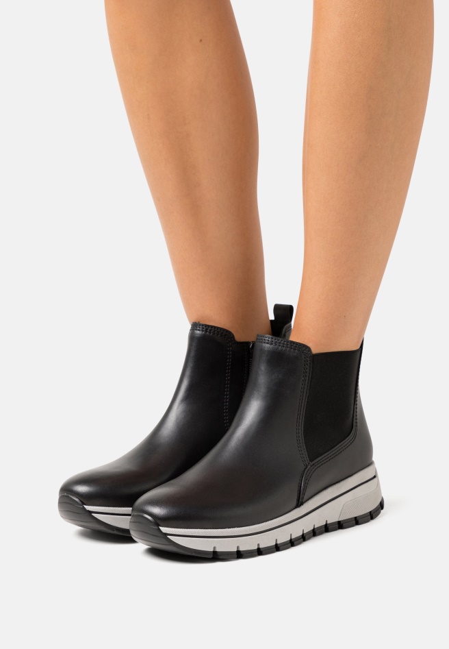 Pepper/Anthrazit Ankle Boots Gabor