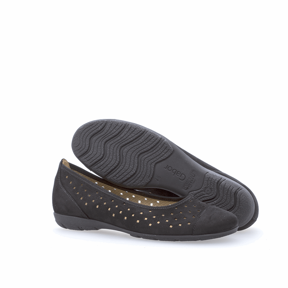 Perf Balletflat Gabor Black