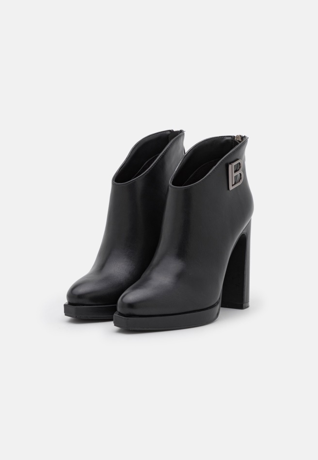 Platform Ankle Boots Black Gabor